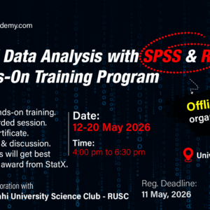 Applied Data Analysis with SPSS & R: A Hands-On Training Program || Batch Id: 052026