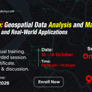 ArcGIS Pro: Geospatial Data Analysis and Management for Research and Real-World Applications || Batch Id: 102026